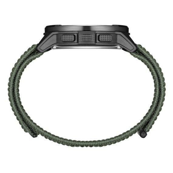 Годинник чоловічий водостійкий тактичний North Edge Terrax Green (2 ремешка)