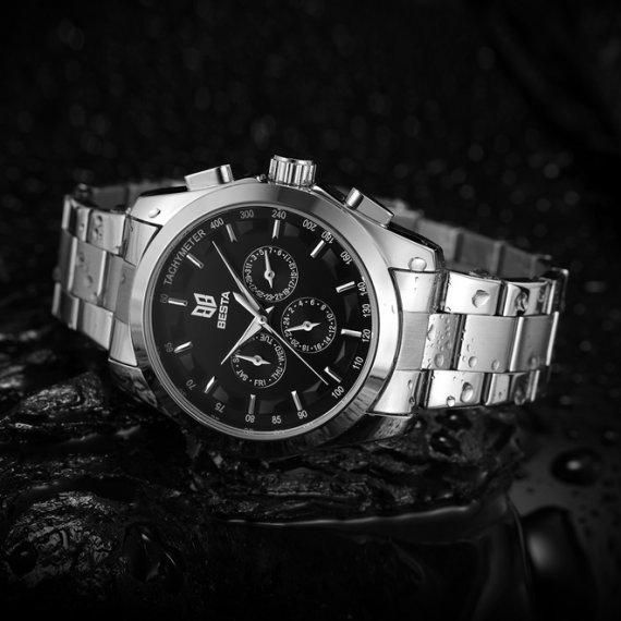 Годинник чоловічий наручний Besta Walker Steel