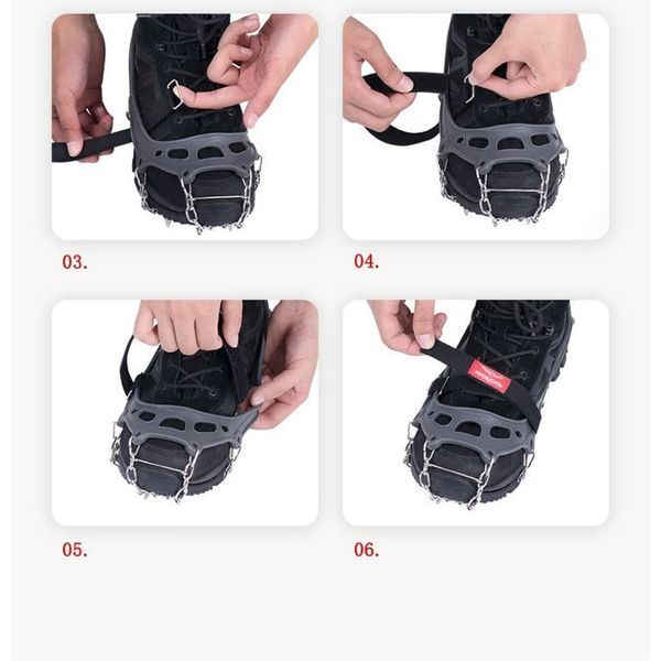 Льодоступи Naturehike NH19HJ001 з 19 зубцями (розмір М)