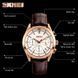 Чоловічий годинник Skmei Prestige 9127 класичний Коричневий