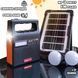 Зарядная солнечная станция Yobolife 3601-LM 6V Powerbank + фонарь + FM радио + MP3 + 2 лампы