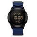 Годинник чоловічий водостійкий тактичний North Edge Terrax Special Blue з компасом (2 ремінці)