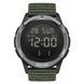 Годинник чоловічий водостійкий тактичний North Edge Terrax Green (2 ремешка)