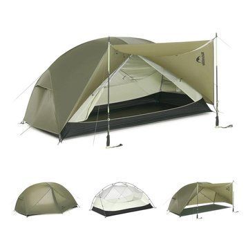 Палатка двухместная Naturehike CNK2550WS037 Mongar Pro 2 (Оливковый)