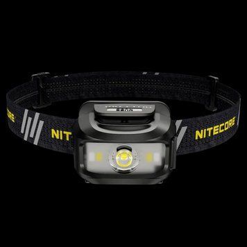 Налобный фонарь Nitecore NU35 3xAAA 460лм Type-C с белым и красным светом