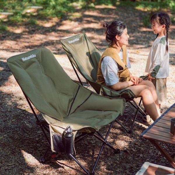 Складаний стілець Naturehike CNK2450JJ020 (до 120кг) Зелений
