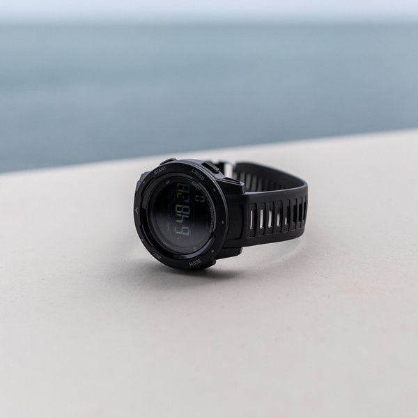 Часы мужские водостойкие тактические North Edge Mars Pro Black 5BAR Черный