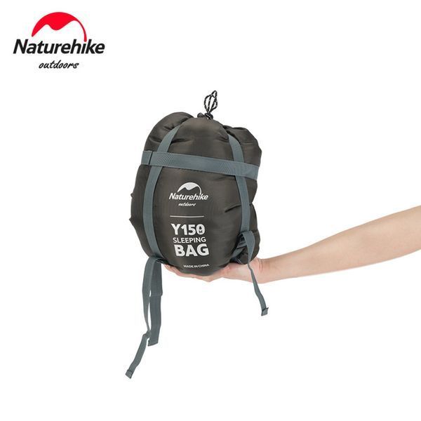 Спальник з капюшоном Naturehike Y150 NH21MSD08 Лівий (Темно-блакитний)