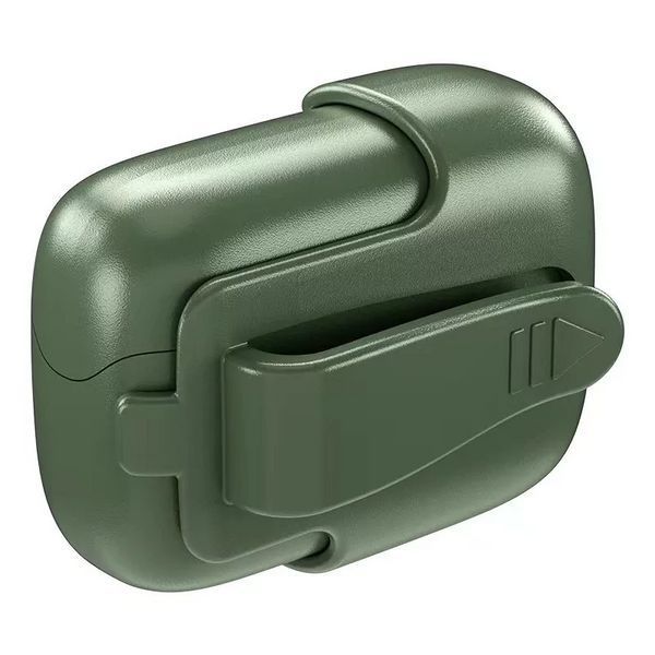 Бездротові Bluetooth навушники BPG Retro Back Clip Portable TWS 1990 (Зелені)