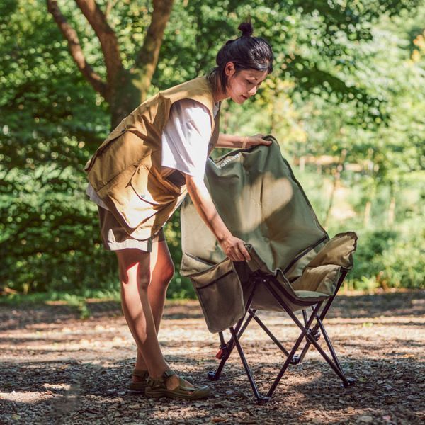 Складаний стілець Naturehike CNK2450JJ020 (до 120кг) Зелений
