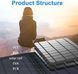 Складное солнечное зарядное устройство Solar panel Solar Ying 6358 EU 21W Солнечная панель