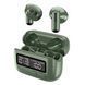 Бездротові Bluetooth навушники BPG Retro Back Clip Portable TWS 1990 (Зелені)