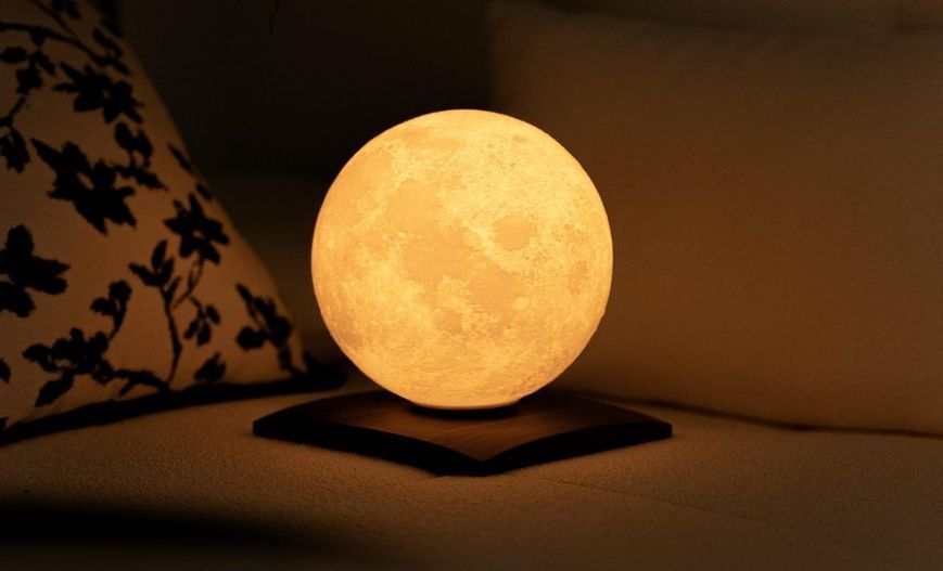 Светильник на аккумуляторе Gingko Smart Luna Spin Шар (18 см)