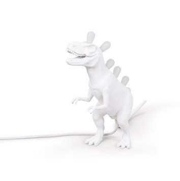 Светильник ночник Seletti Динозавр 2Вт (33.5 х 39 х 13 см) Белый
