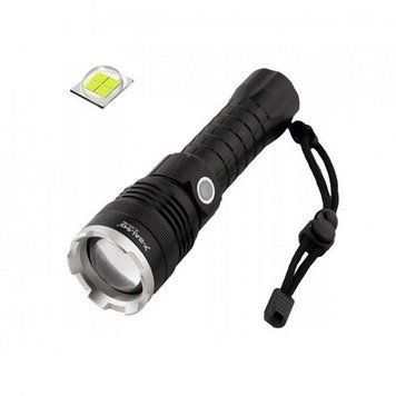 Фонарь ручной X-Balog BL-A72-P50 zoom +18650 + microUSB + 3 режима