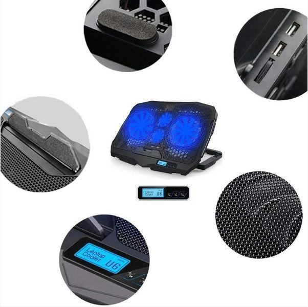 Охлаждающая подставка для ноутбуков Laptop Cooler S18 диагональ 17.3 "