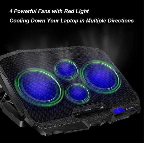 Охлаждающая подставка для ноутбуков Laptop Cooler S18 диагональ 17.3 "