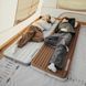 Матрас надувной одинарный Naturehike CNK2450WS035 95 мм со встроенной помпой (Коричневый)