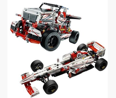 Конструктор JiSi bricks Technic 3366 Гоночний автомобіль Formula-1 - 1141 дет.