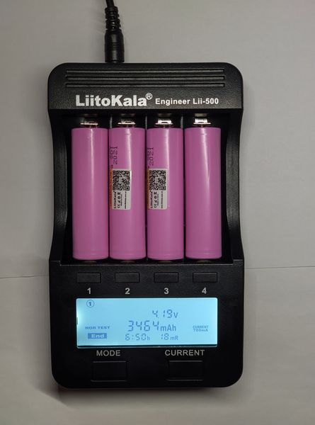 Акумулятор 18650 Samsung INR18650-35E 3500mAh Рожевий