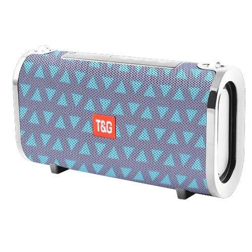 Вluetooth колонка T&G TG123 blue/grey