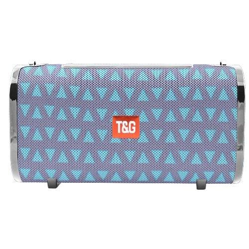 Вluetooth колонка T&G TG123 blue/grey