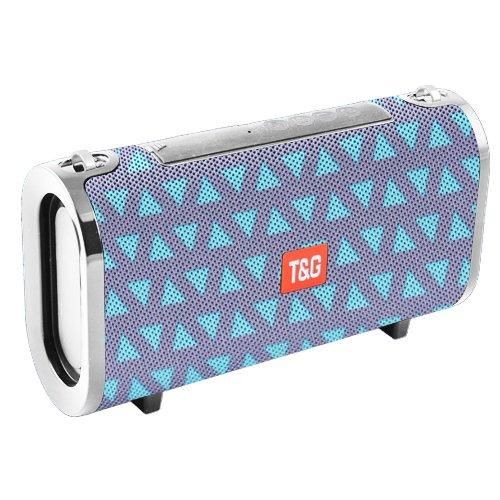 Вluetooth колонка T&G TG123 blue/grey