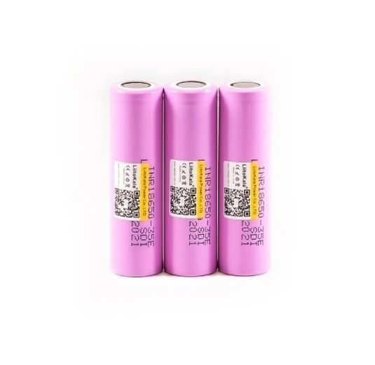 Акумулятор 18650 Samsung INR18650-35E 3500mAh Рожевий