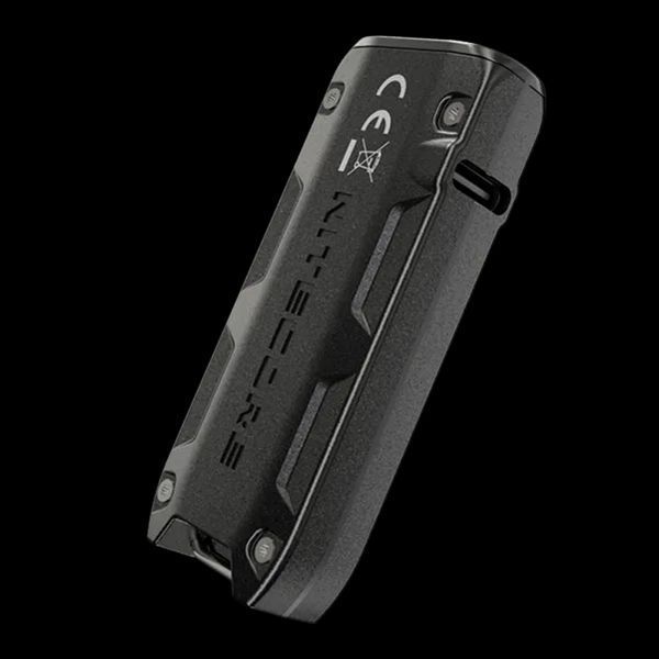 Ручной мини фонарик Nitecore TIP SE Type-C 700лм (4 режима) Черный