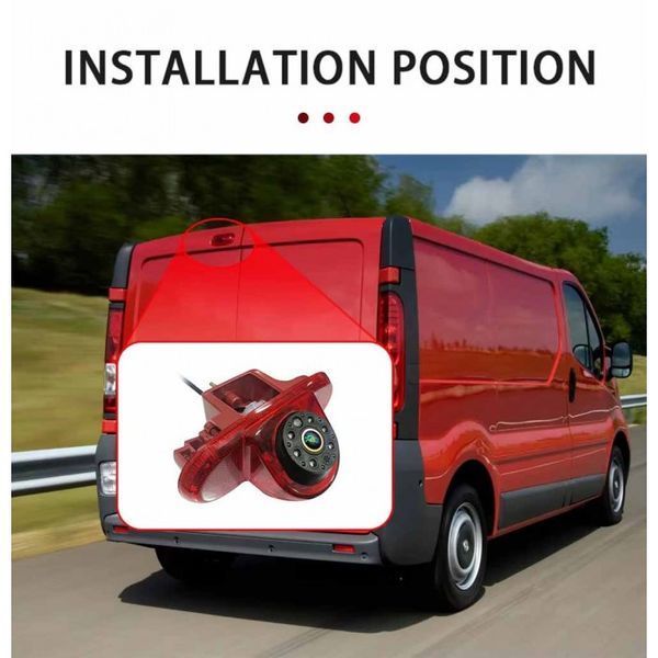 Камера заднего вида Opel Vivaro Renault trafic AHD 720-1080