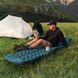 Матрац надувний одинарний Naturehike FC01 з вбудованим ножним насосом (Синій)