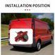 Камера заднего вида Opel Vivaro Renault trafic AHD 720-1080