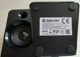 Акустическая система DEFENDER SPK-190 black