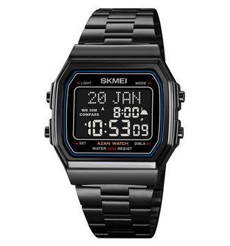 Годинник чоловічий наручний Skmei 2113 (Чорний з чорним)