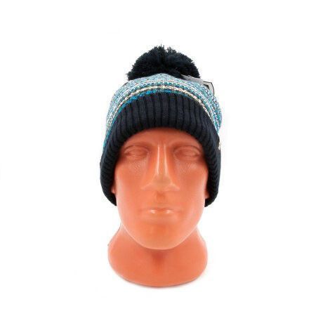 Водонепроникна шапка Dexshell Beanie Fair Isle кольорова Синя (L-XL)