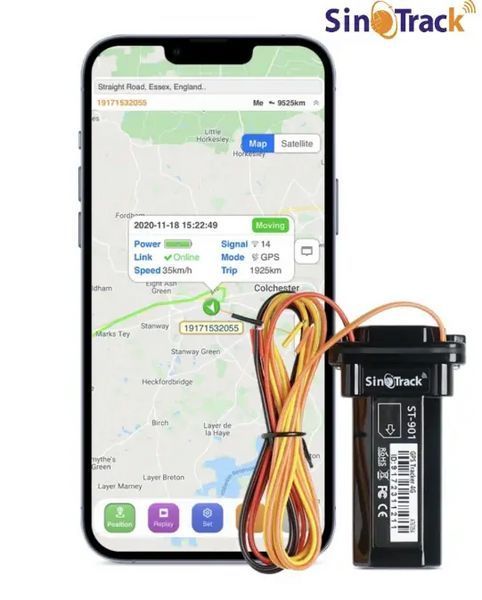 Портативный водонепроницаемый GPS-трекер SinoTrack ST-901