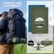 Матрац надувний подвійний Naturehike Double CNK2550WS019 FC01 з вбудованим ножним насосом (Зелений)