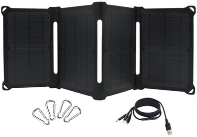 Складний сонячний заряд Solar panel IP67 14W