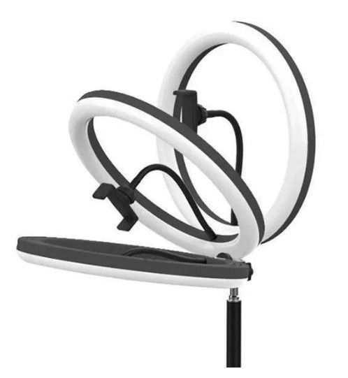 Кольцевая лампа SMN-12 30см (1 крепление) USB