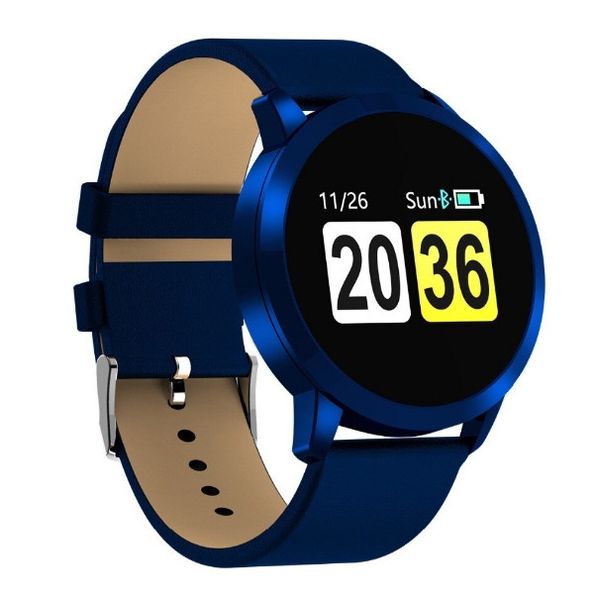 Смарт умные часы Smart Watch Q8 с магнитной зарядкой (Blue)