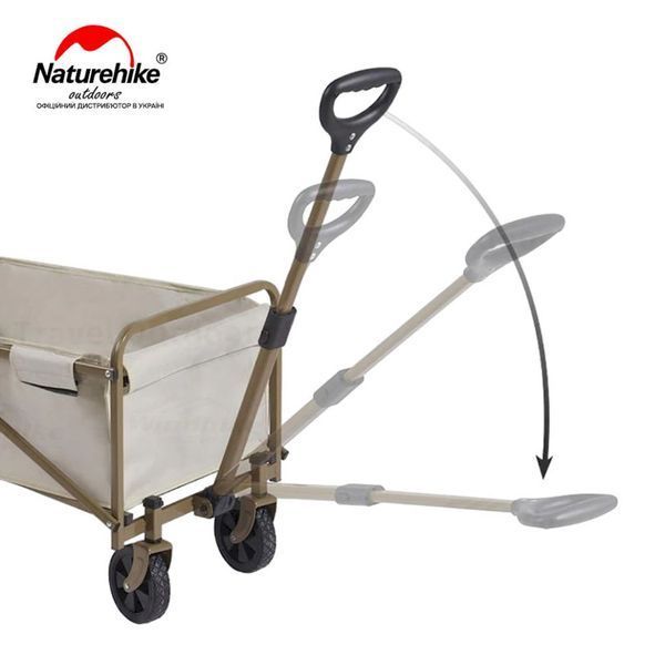 Складаний візок ТС06 Naturehike CNH22JU012 72л (Пісочний)