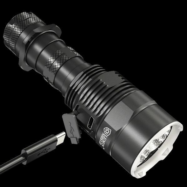 Надпотужний ручний ліхтар Nitecore TM9K Pro 9900лм 510м Type-C (6 режимів)