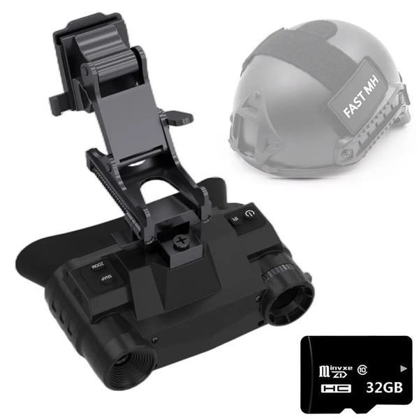 Прилад нічного бачення NVG G1 + кріплення на шолом Bracket + кріплення на голову (940nm)