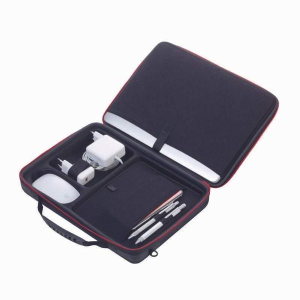 Сумка для ноутбука Troika Laptop bag (до 13.3 дюйма) з плечовим ременем Чорний