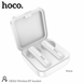 Беспроводные сенсорные наушники гарнитура Hoco DES12 Bluetooth Белый
