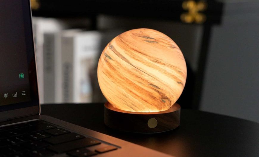 Світильник на акумуляторі Gingko AstraGlass Light Mini (8 режимів світіння) Полярна хмара