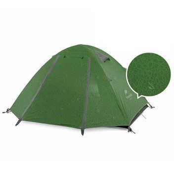 Четырехместная палатка Naturehike P-Series NH18Z044-P 210T/65D (Зеленый)