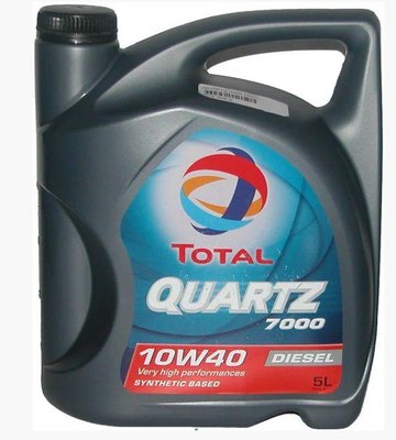 Синтетичне моторне масло Total Quartz Diesel 7000 10W-40 5л