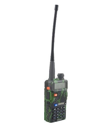 Портативная рация Baofeng UV-5R FM радио + фонарик (Камуфляж)