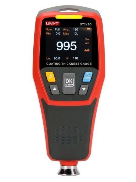Толщинометр краски профессиональный Uni-T UT343D для авто